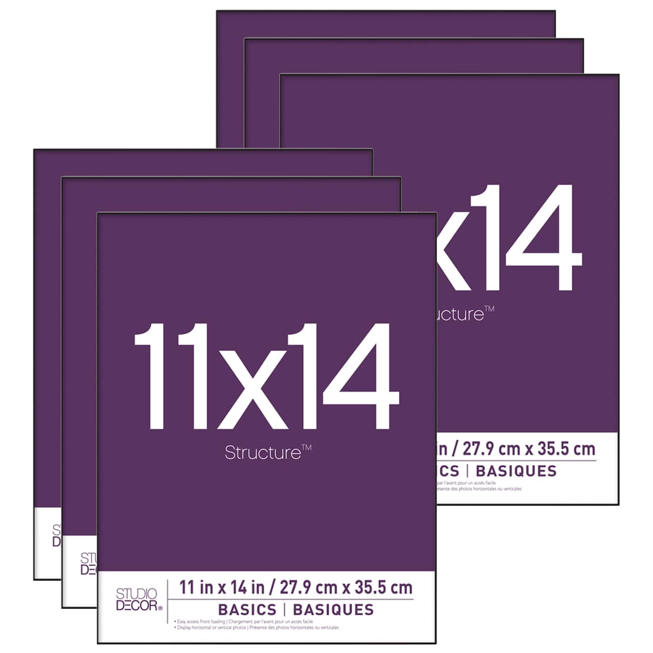 6 Pack: Black Frame, Basics by Studio Décor®